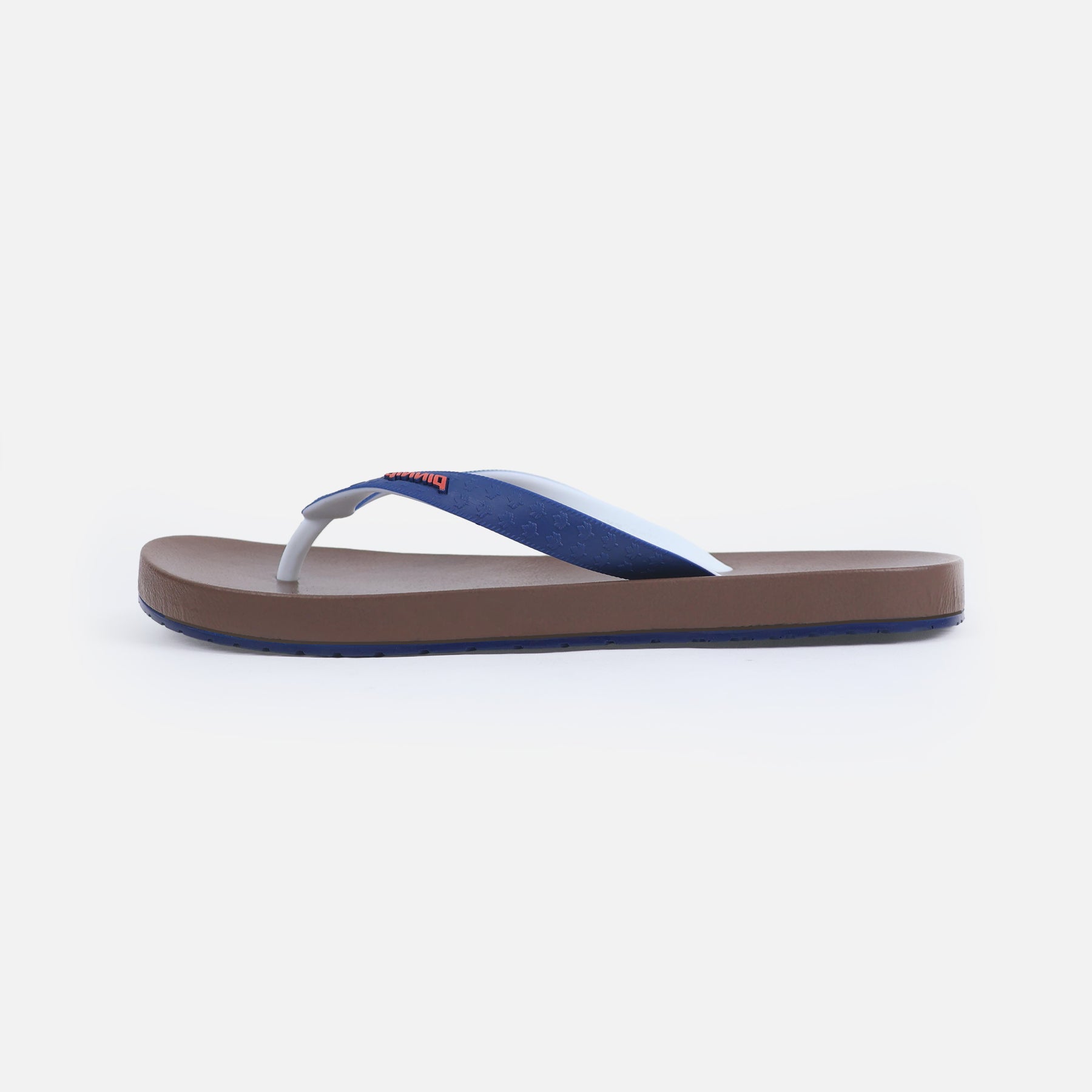 PINNIP-Men's flip-flops Brown/Blue