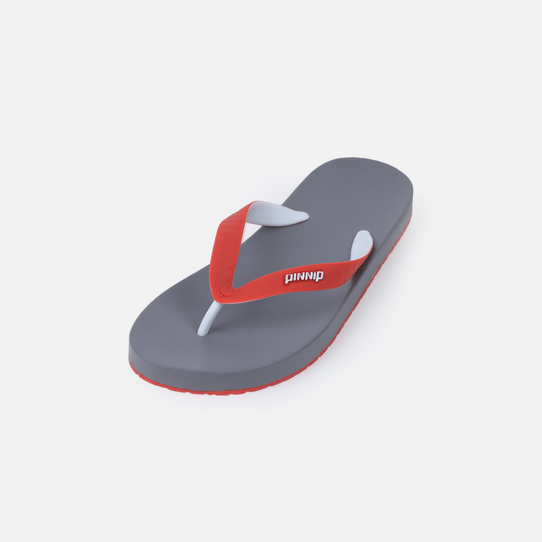 PINNIP-Men's flip-flops Gray/Red