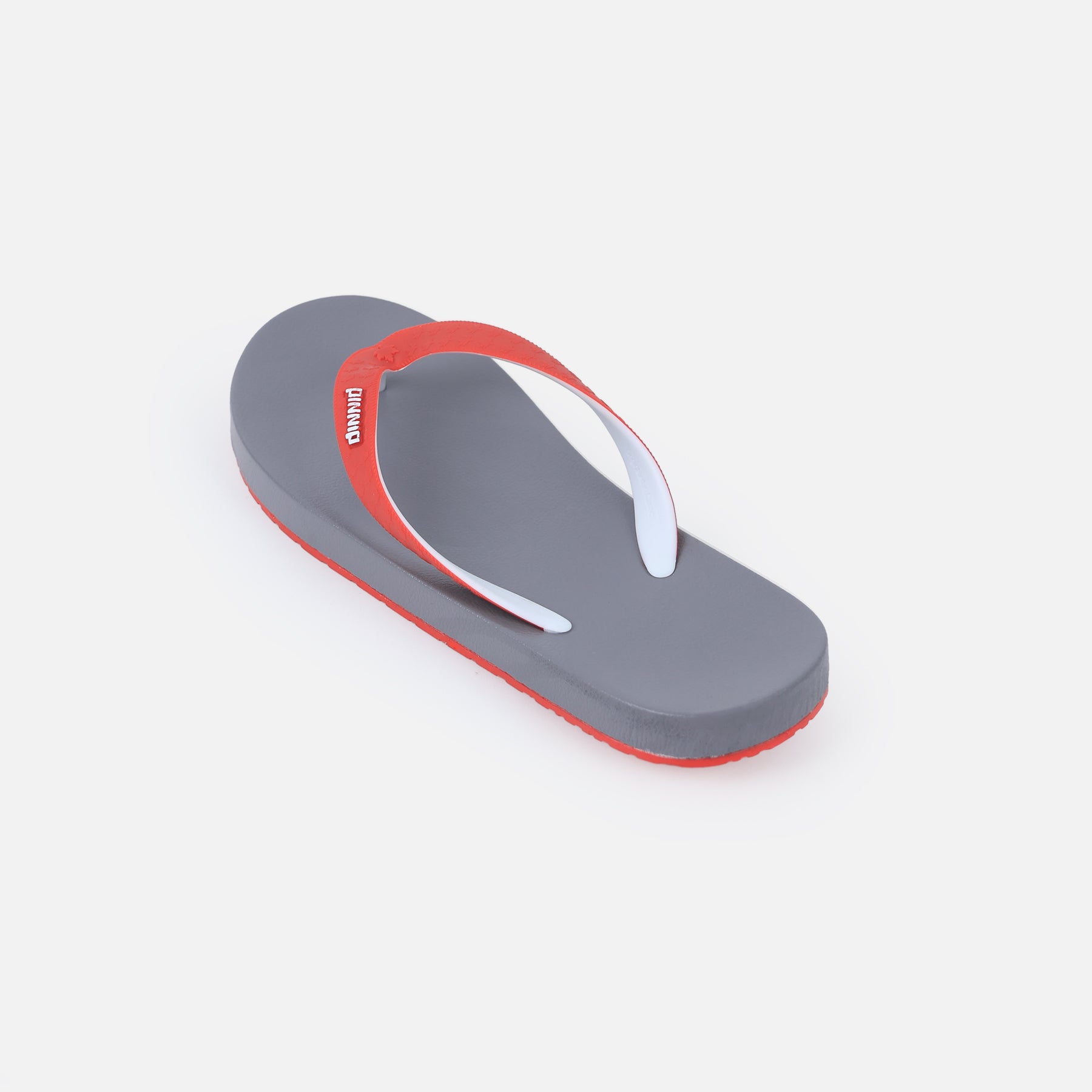 PINNIP-Men's flip-flops Gray/Red