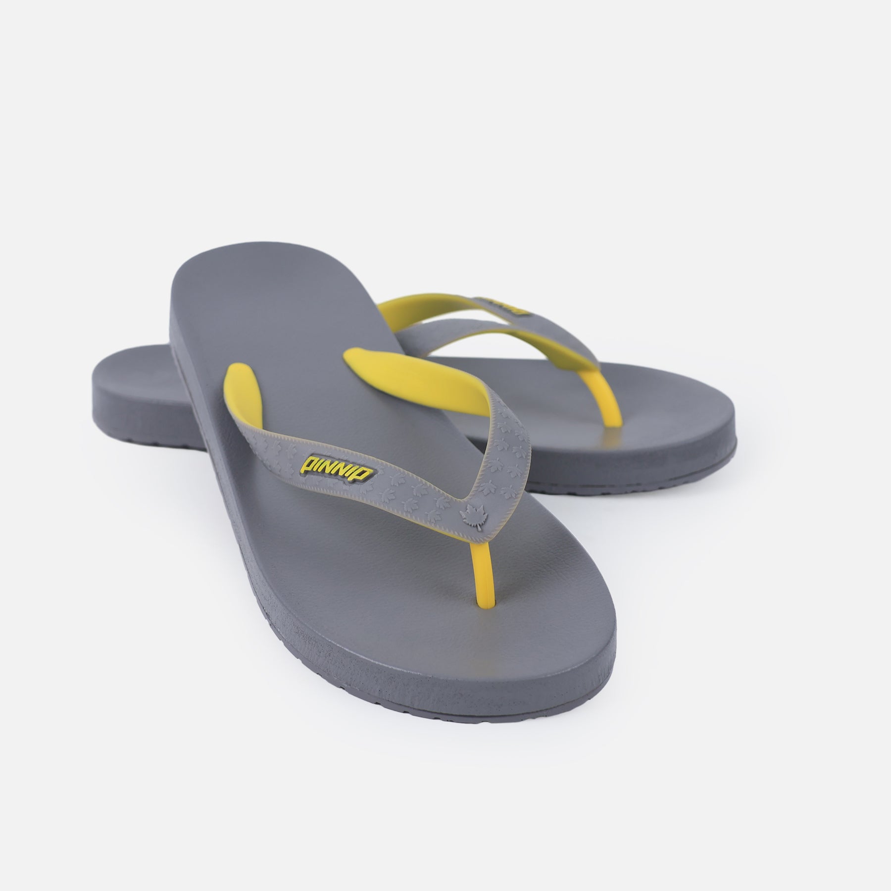 PINNIP-Men's flip-flops Gray