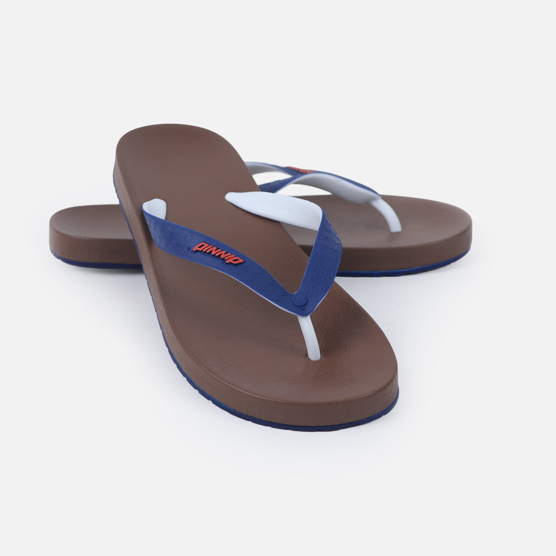 PINNIP-Men's flip-flops Brown/Blue