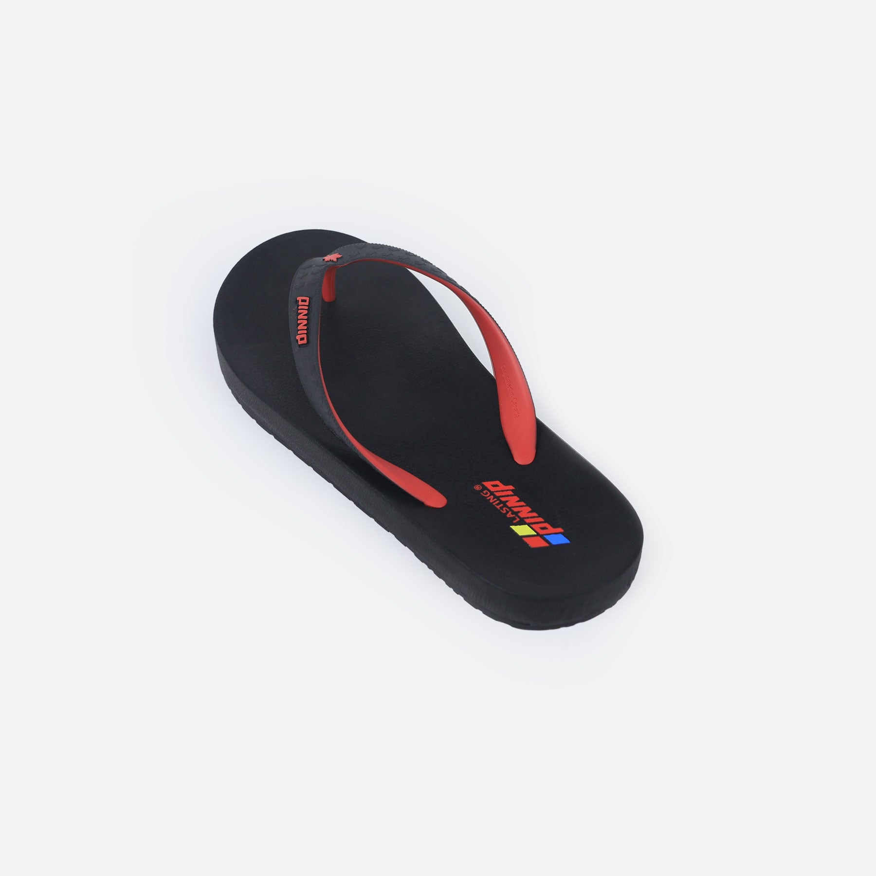 PINNIP-Men's flip-flops Black/Red