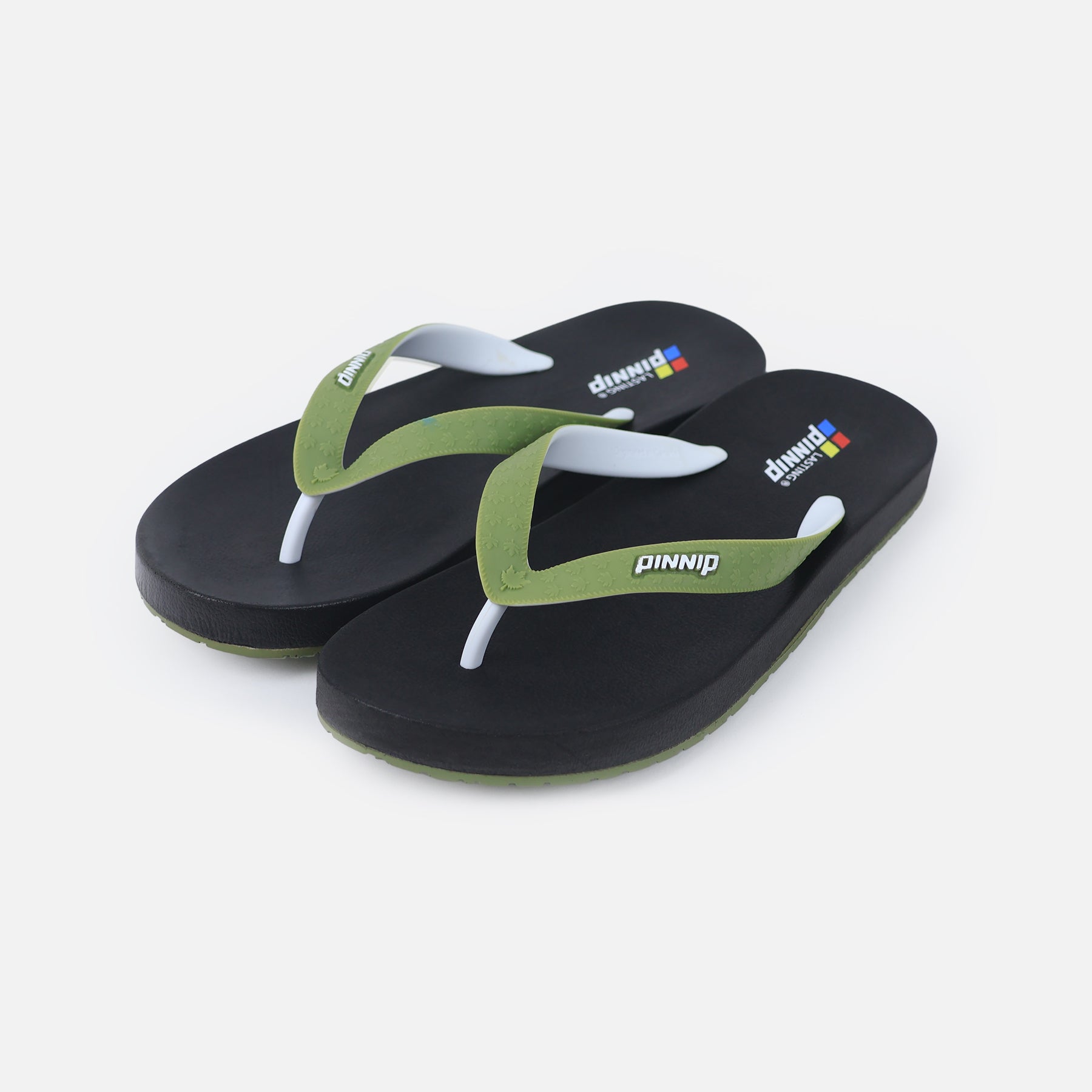 PINNIP-Men's flip-flops Black/Green