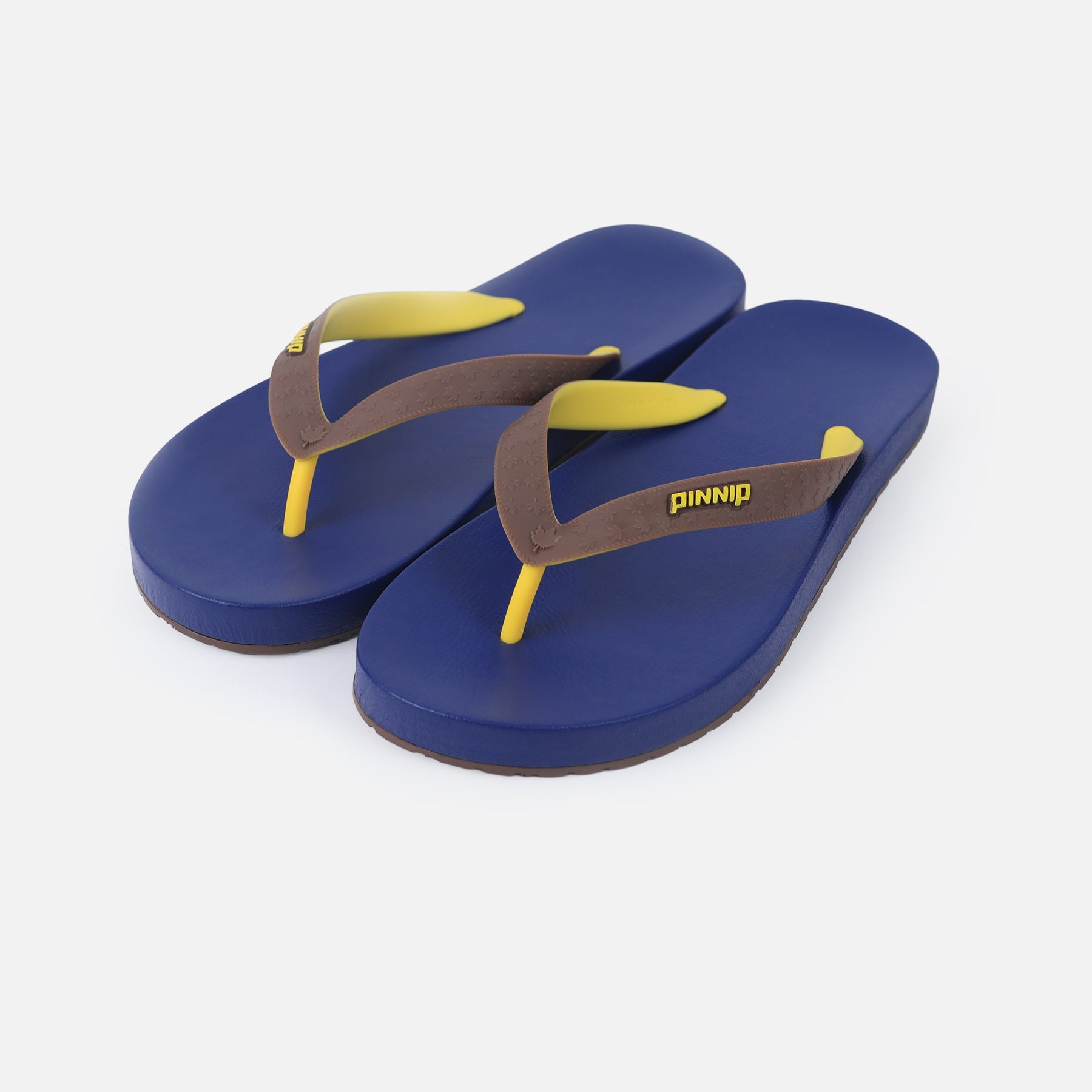 PINNIP-Men's flip-flops Blue/Brown