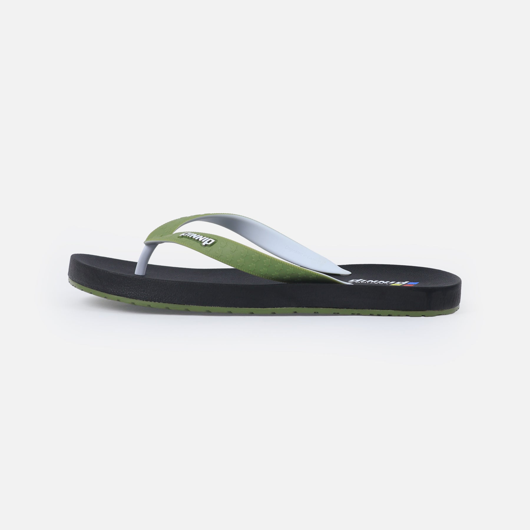 PINNIP-Men's flip-flops Black/Green