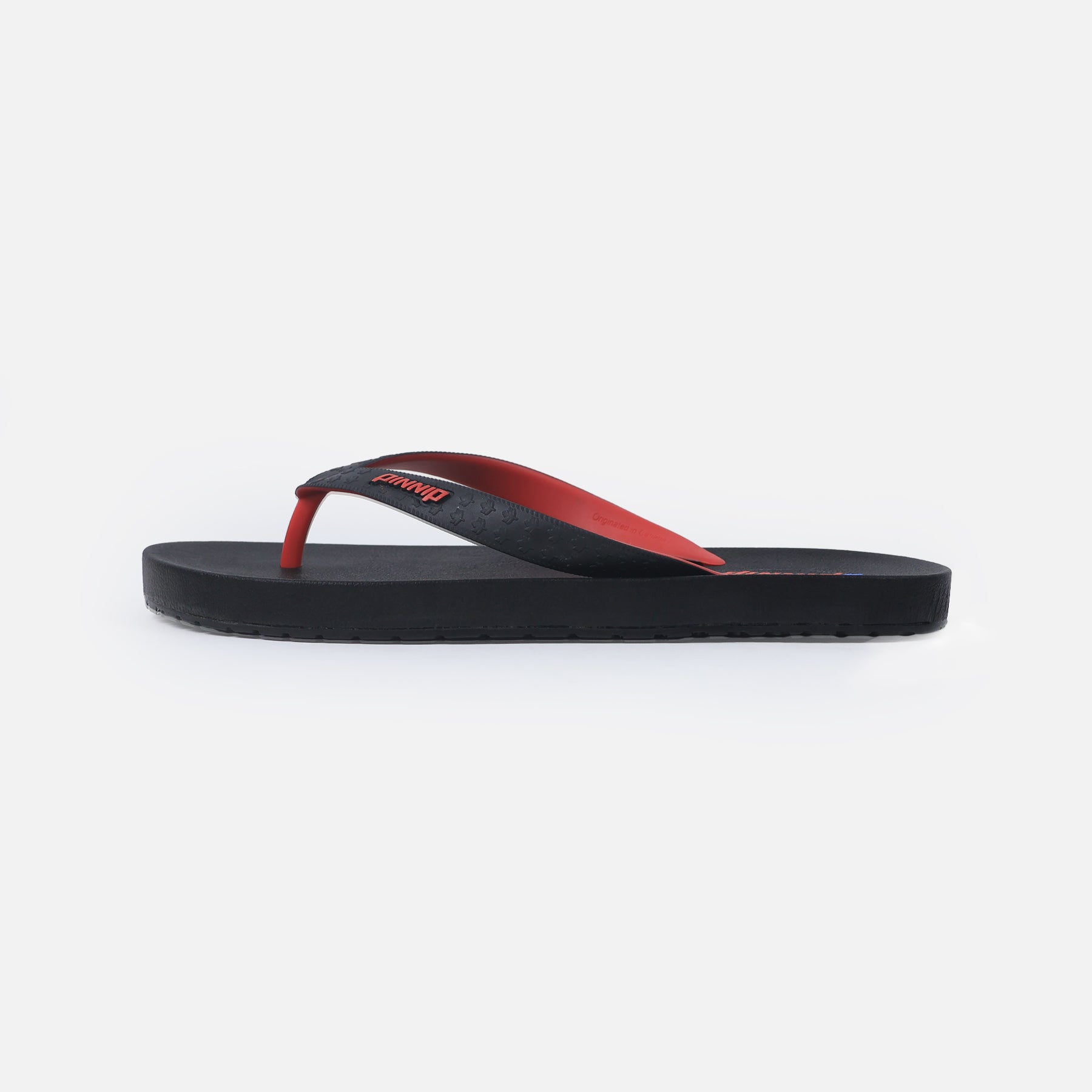 PINNIP-Men's flip-flops Black/Red