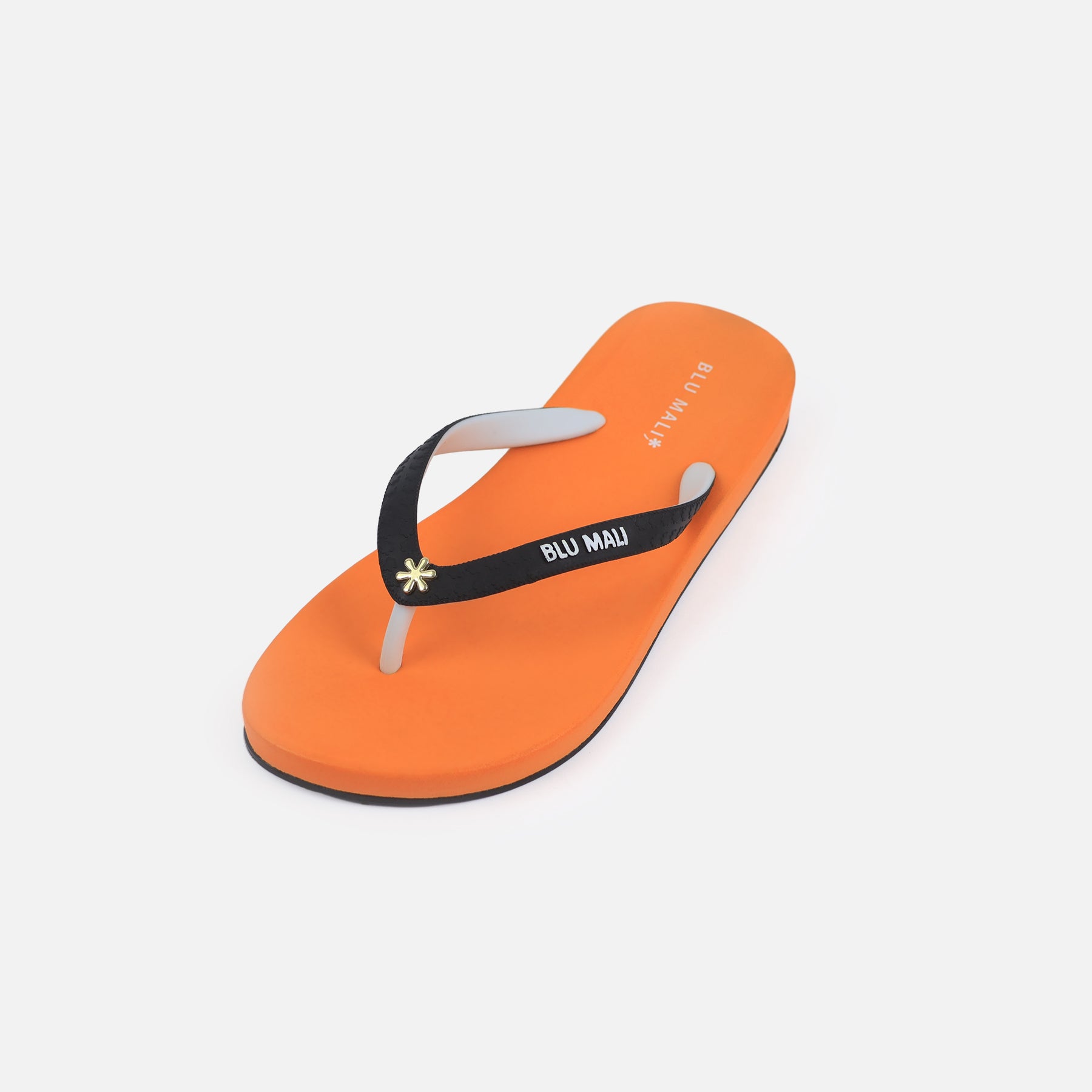 BLU MALI-Women's flip-flops Orange/Black