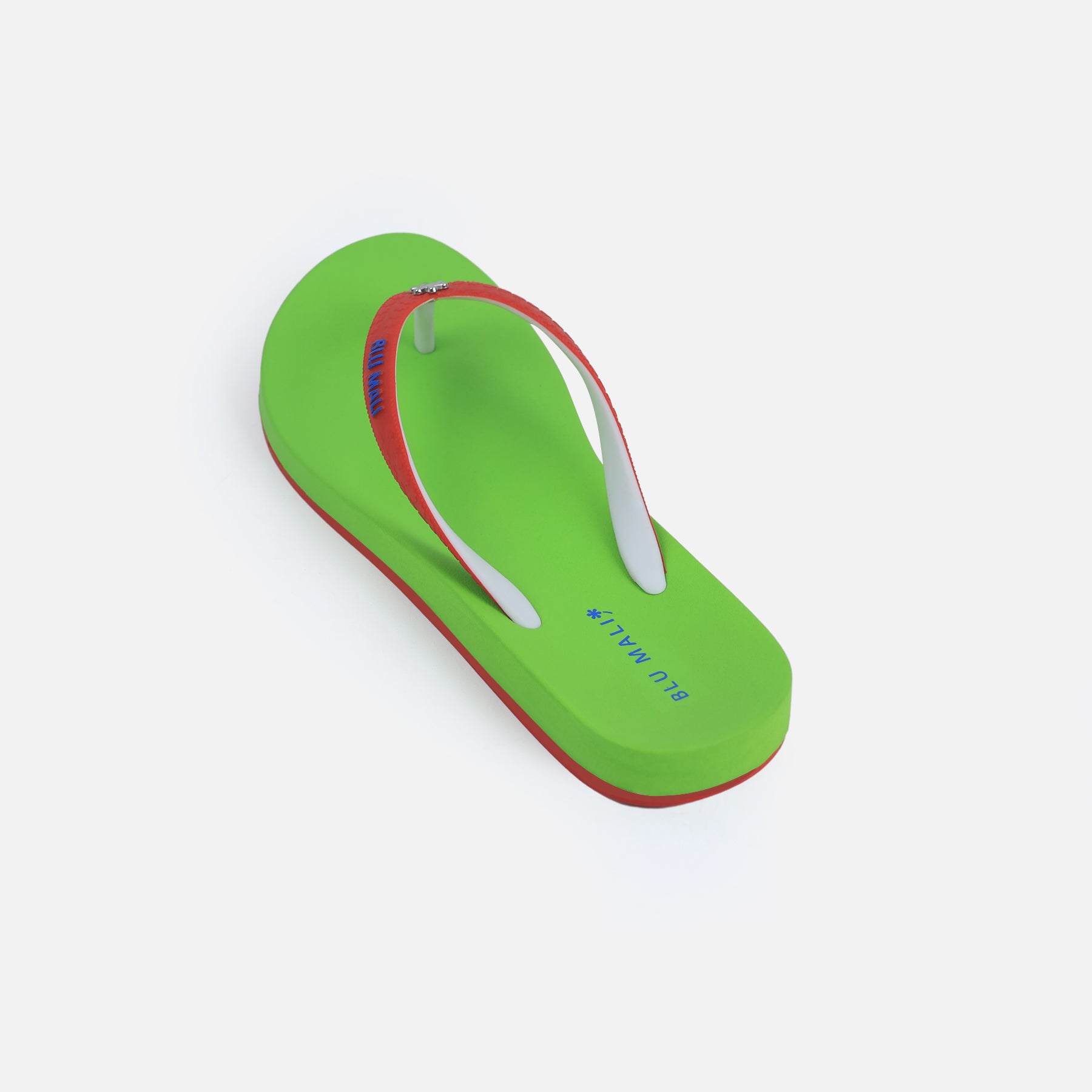 BLU MALI-Women's flip-flops Green/Red