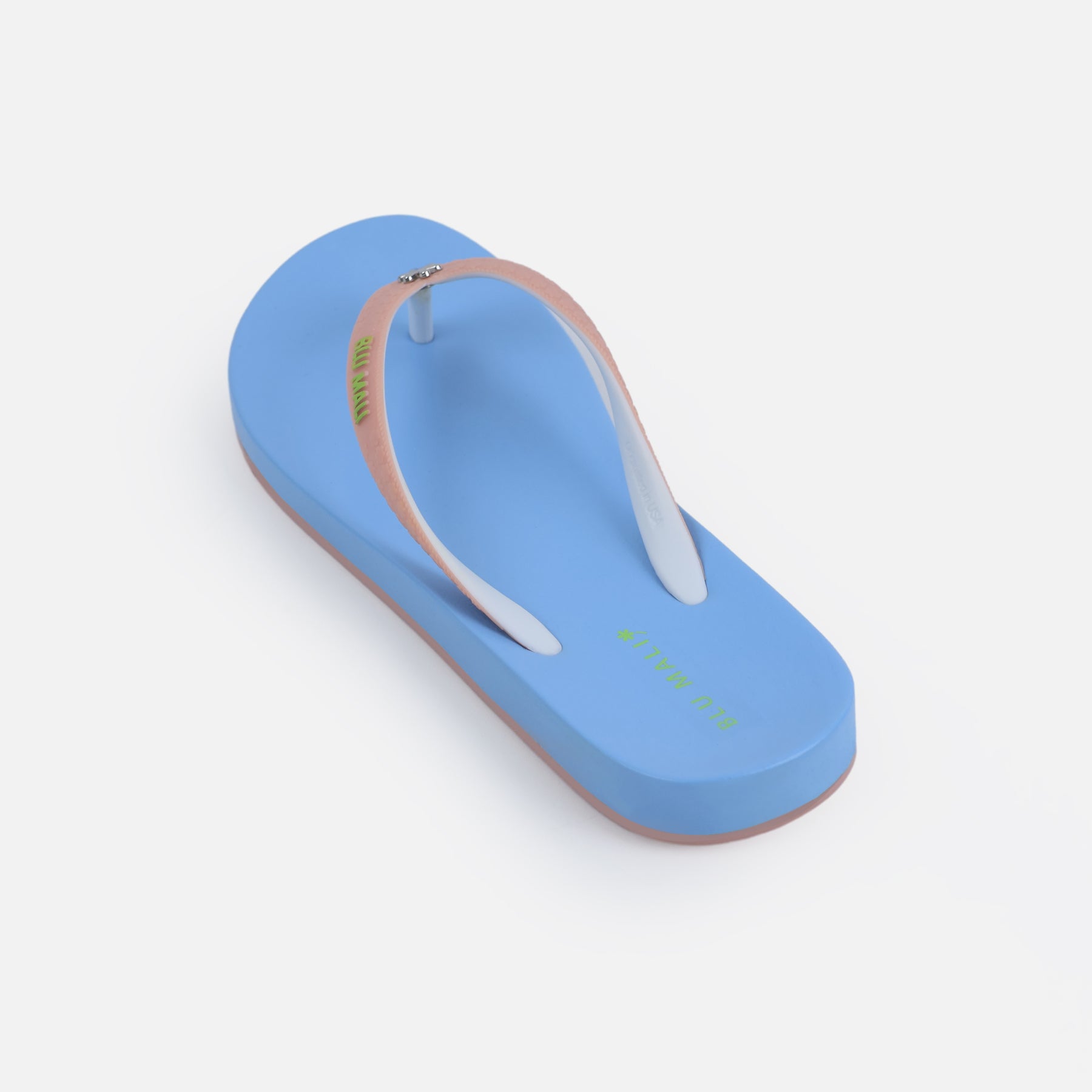 BLU MALI-Women's flip-flops Blue/Pink