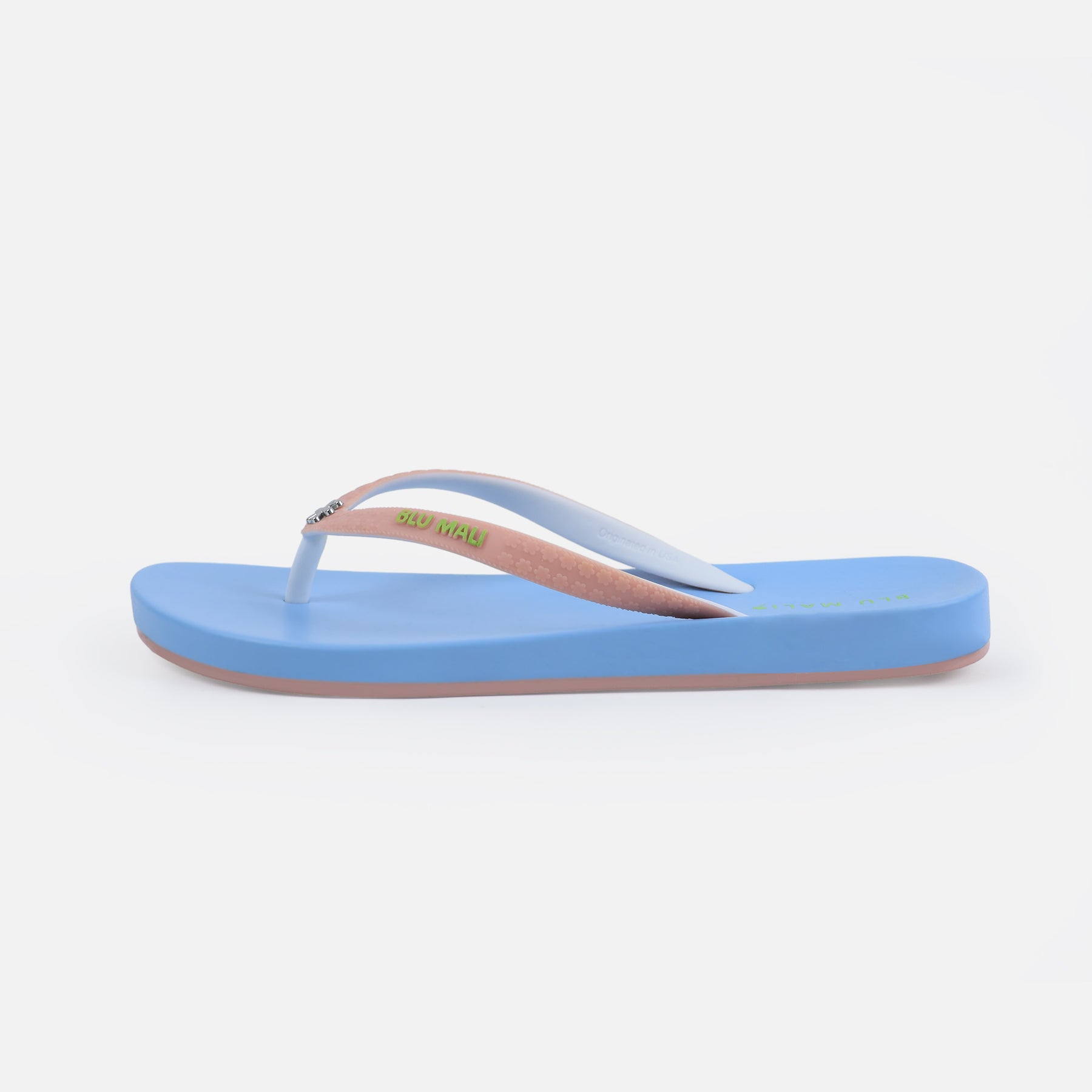 BLU MALI-Women's flip-flops Blue/Pink