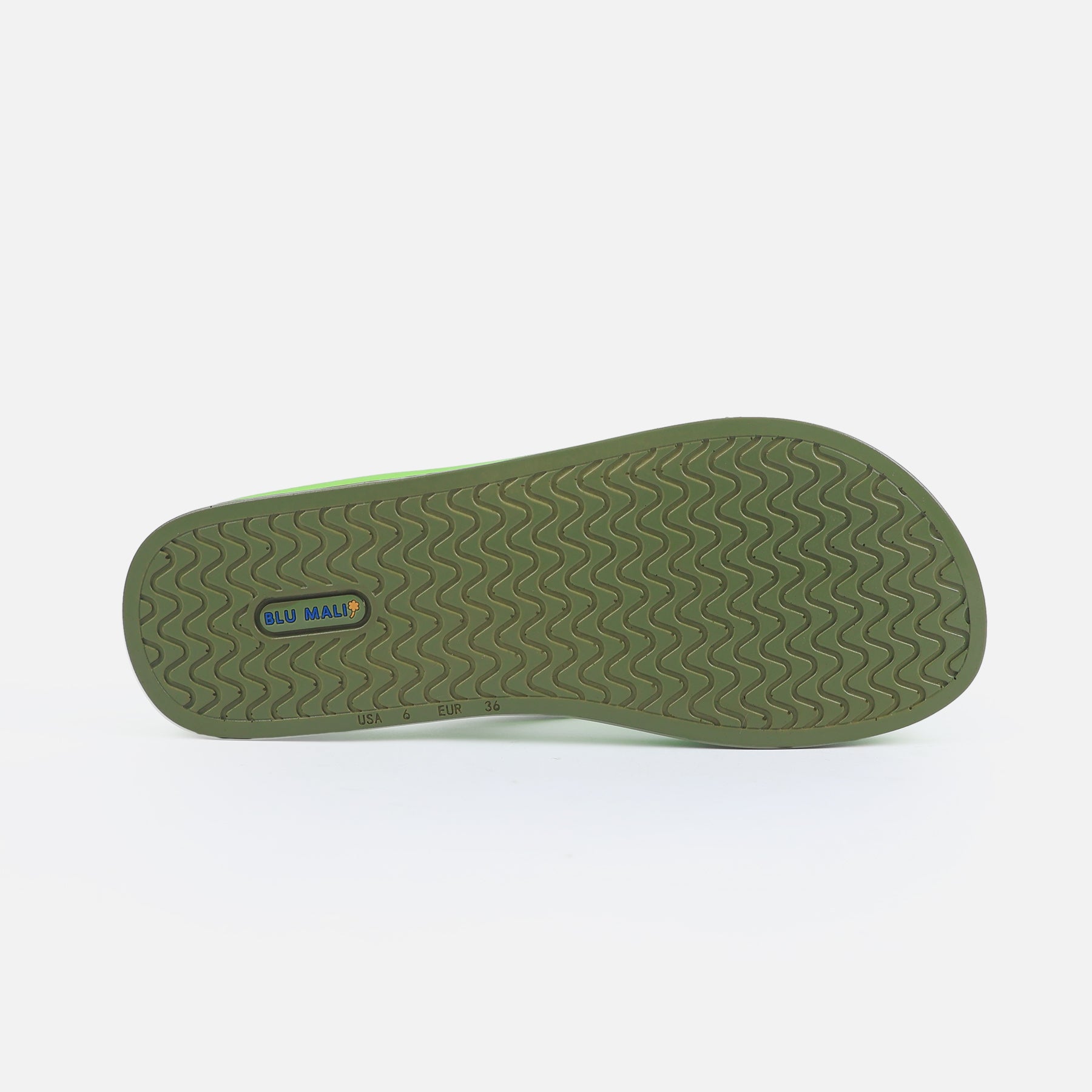 BLU MALI-Women's flip-flops Green