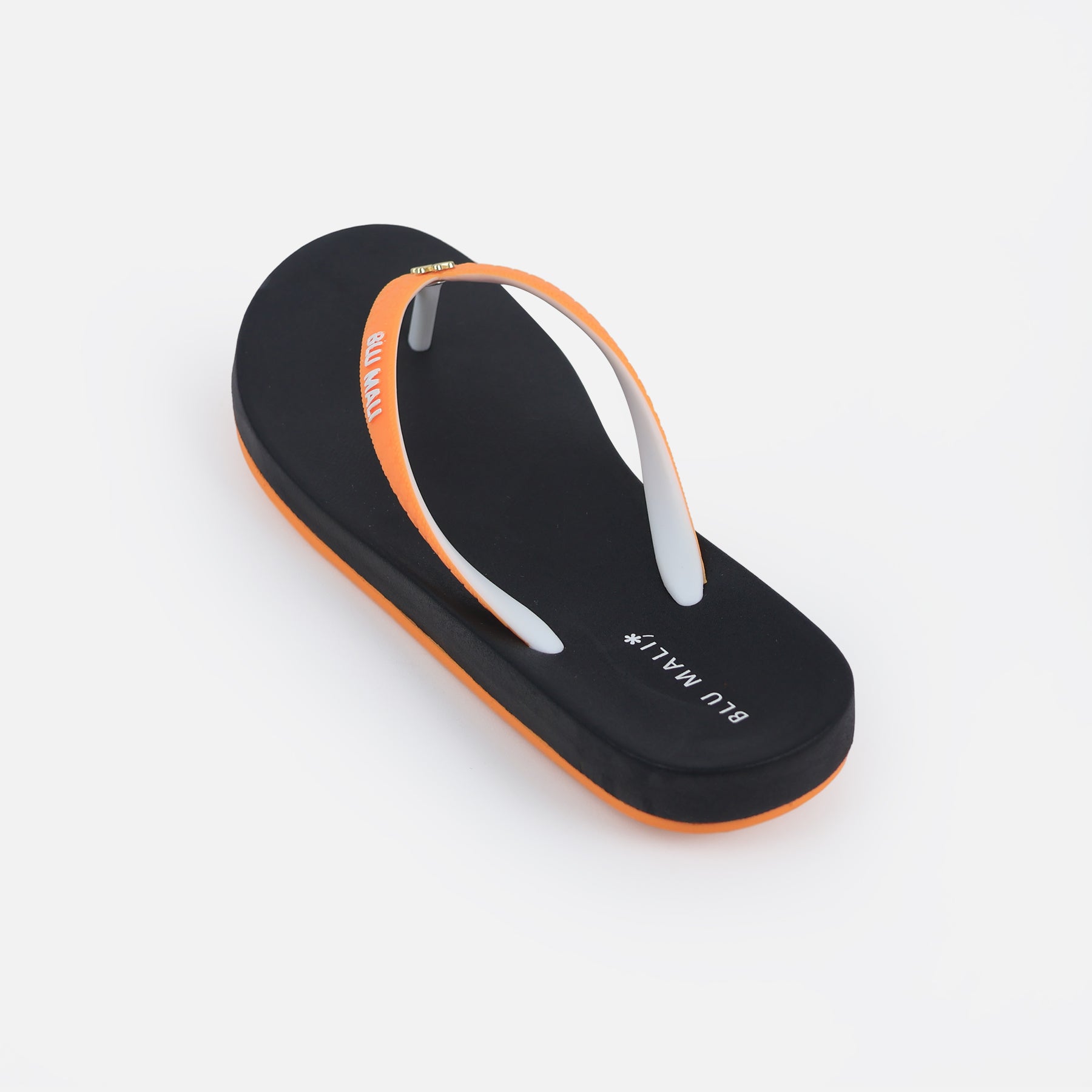 BLU MALI-Women's flip-flops Black/Orange