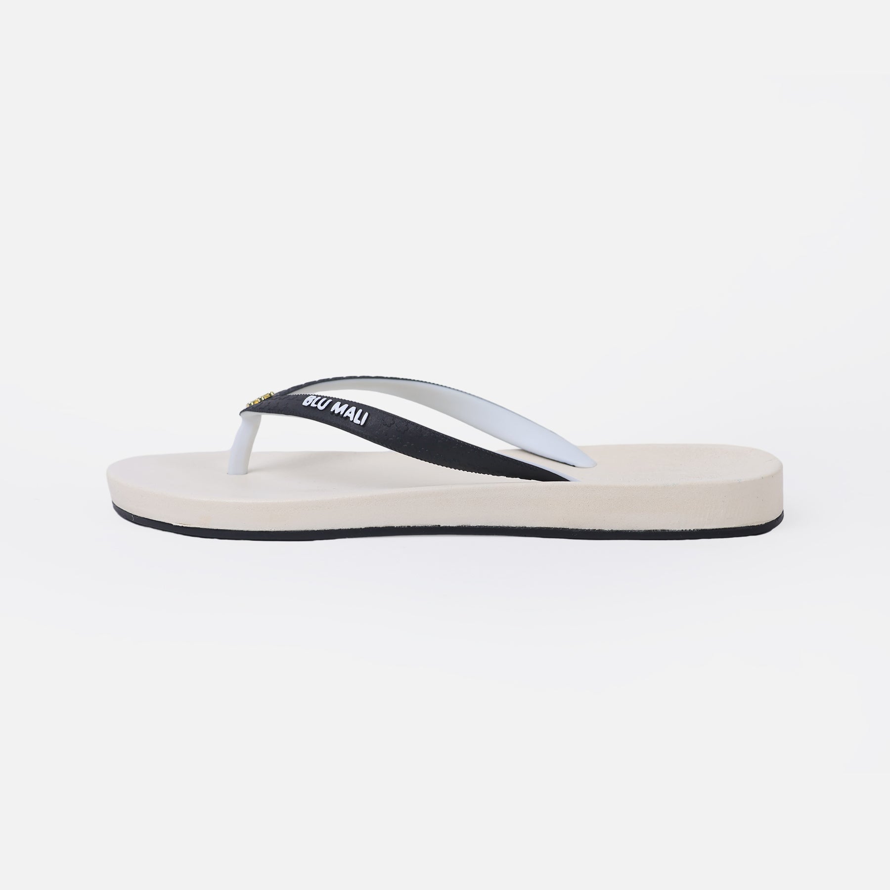 BLU MALI-Women's flip-flops White/Black