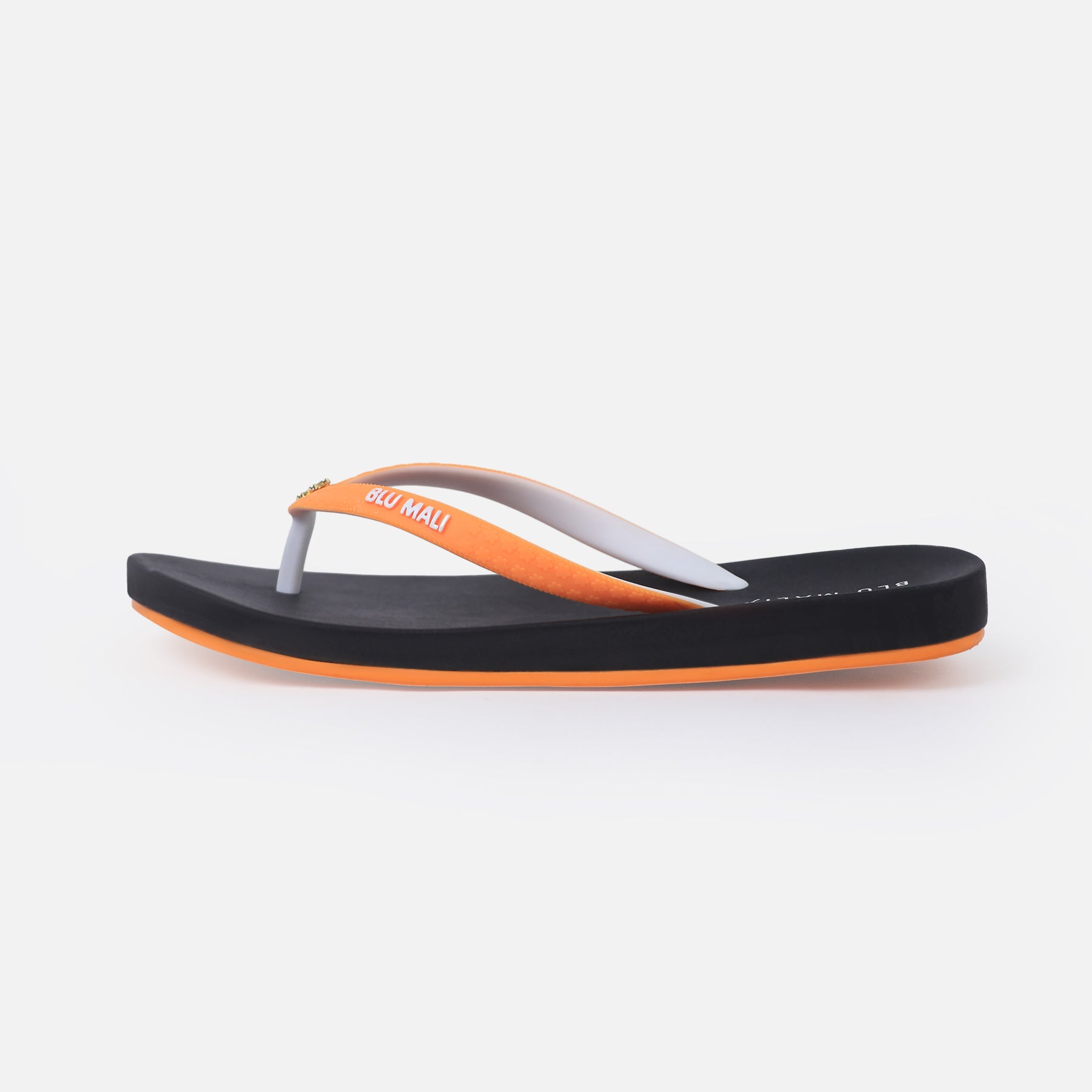 BLU MALI-Women's flip-flops Black/Orange